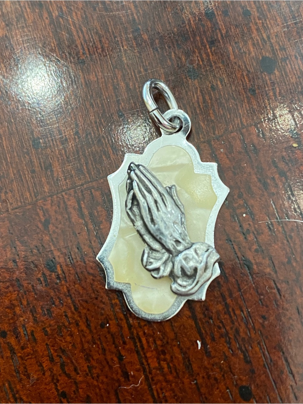 Vintage Praying Hands Pendant